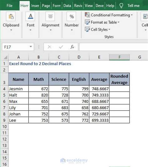 How to Round Up to 2 Decimal Places in Excel (with Calculator)