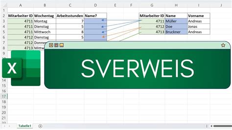 SVERWEIS nach beiden Seiten Excel ist sexy!