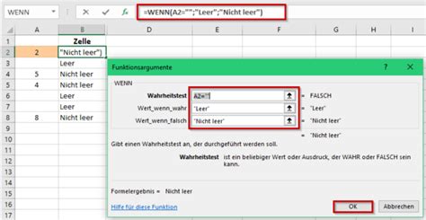 Excel WENN Funktion einfach erklärt Mit Beispielen