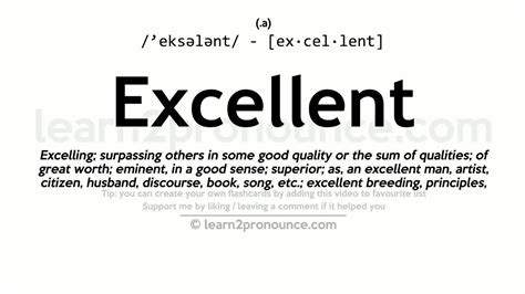 excellent meaning in greek