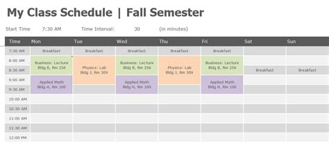 excelsior college online class schedule