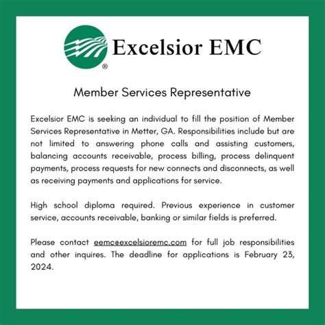 excelsior emc jobs