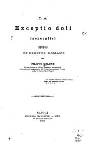 Review Of Exceptio Doli Diritto Romano Going Viral