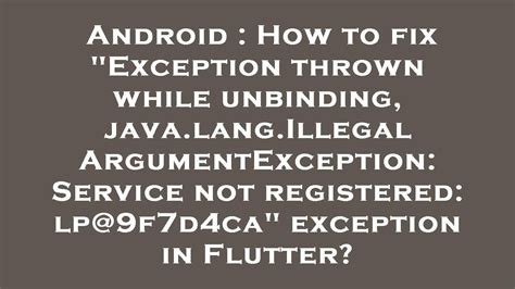 Exception Occurred While Executing Java.lang.illegalargumentexception Bad Component Name
