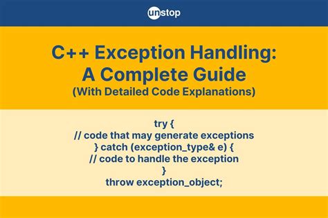 Exception What Example C++