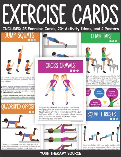 excercise cards