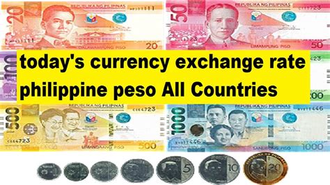 exchange rate for philippine peso