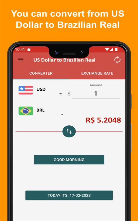 exchange rate us to brazil real calculator