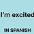 excite in spanish