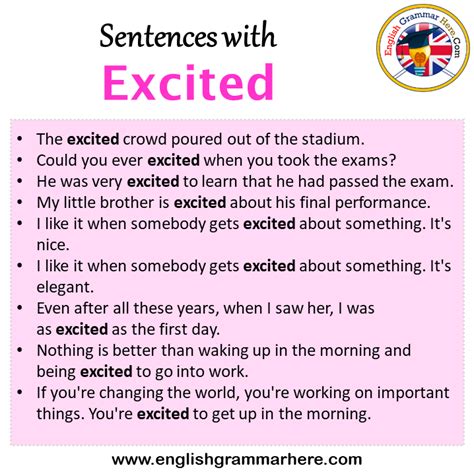 exciting in a sentence examples