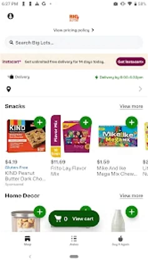 exclaim big lots app