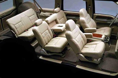 Excursion Seating Capacity