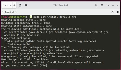 Execute Java Jar File Ubuntu