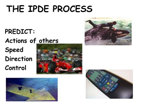 executing in the ipde process primarily involves