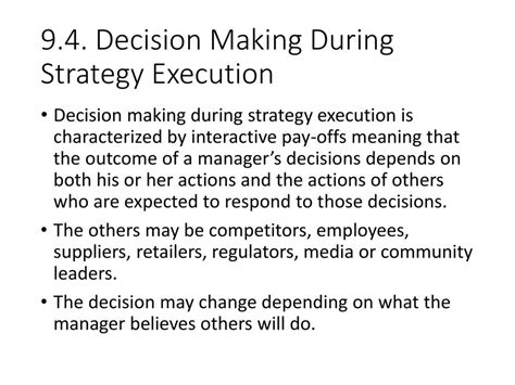 execution decision meaning