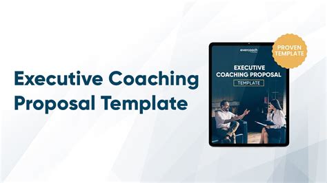 Executive Coaching Proposal