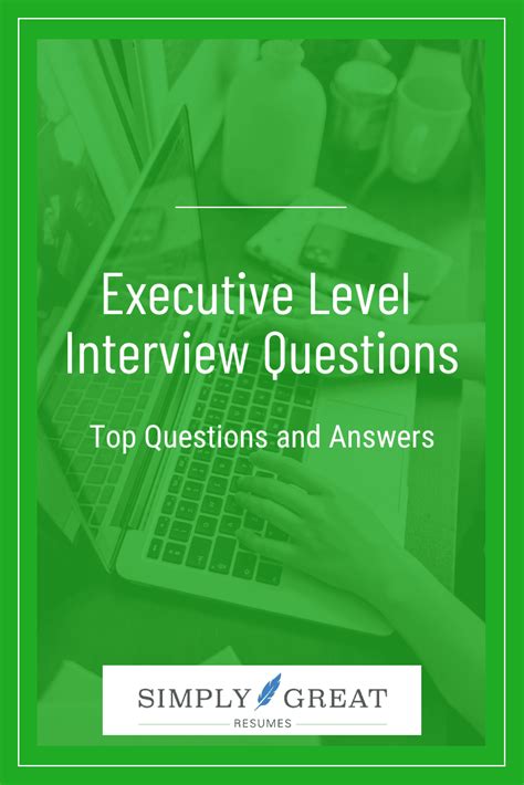 executive level interview questions and answers