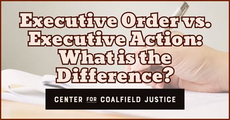 Executive Order Vs Legislation