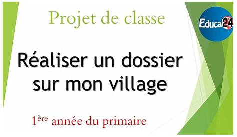 Exemple De Projet De Classe Primaire Au Maroc Ud1 2aep L Album Mon Ecole Youtube