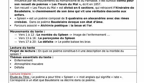 Exemple Fiche De Lecture Bac Francais Objectif BAC s Détachables Français 2022 Hachette
