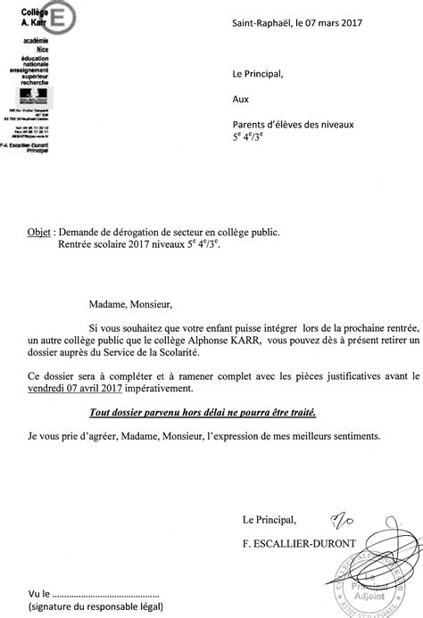 Lettre de dérogation ANT par Guillaume Lam Fichier PDF
