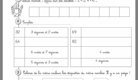 Progression Math CE1 | PDF Fiches Mathématiques CE1 à Imprimer