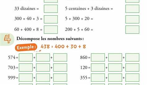 évaluation numération CE1 | Le BLOG de Monsieur Mathieu