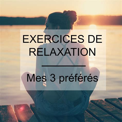 exercices de relaxation pdf