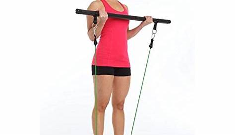 Exercise Bar With Resistance Bands