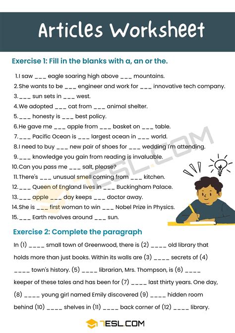exercise articles