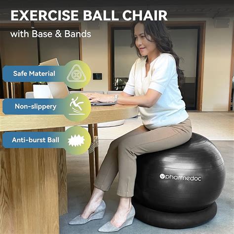 Exercise Ball As Seat