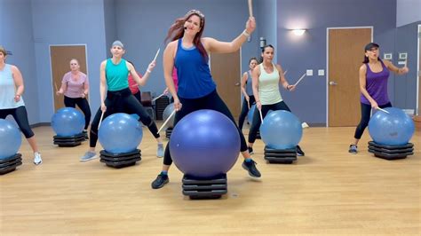 Exercise Ball Drumming