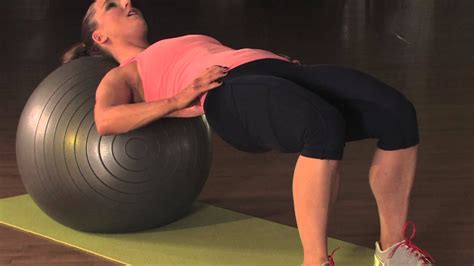 Exercise Ball Exercises For Glutes