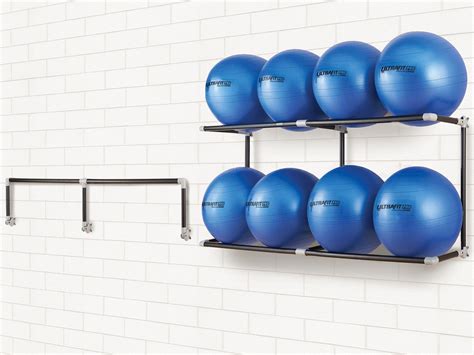exercise ball rack wall mount