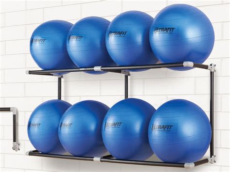 exercise ball storage rack