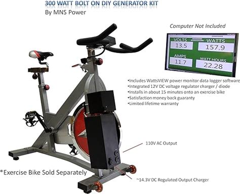 Exercise Bike Generate Power