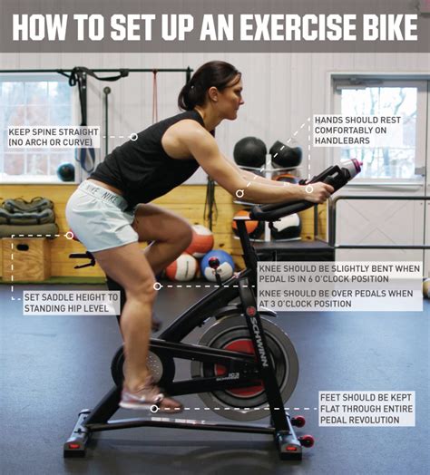Exercise Bike Seat Setup