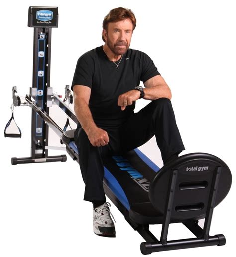 exercise equipment chuck norris total gym