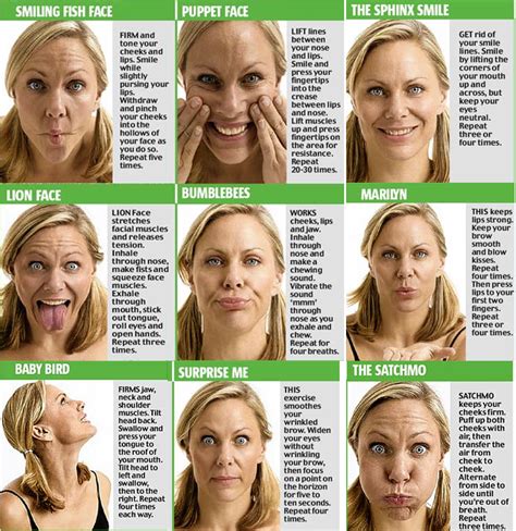 exercise for face muscles