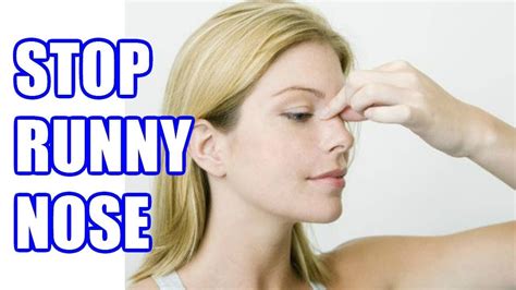 exercise for runny nose