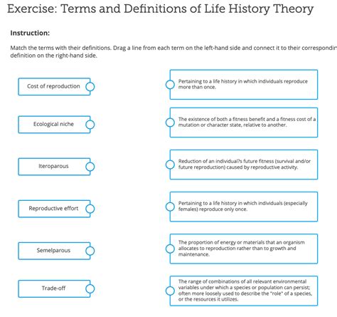 Exercise Terms And Definitions