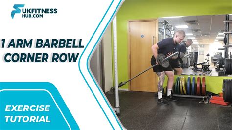 Exercise With Barbell In Corner