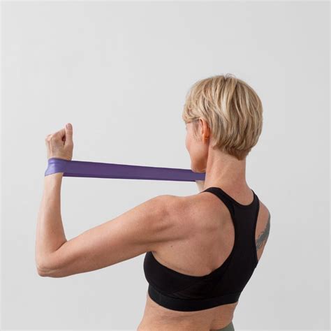 Exercise With Elastic Bands For Shoulder