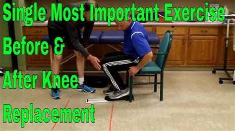 exercises before and after knee replacement
