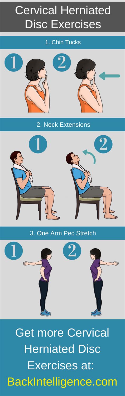 exercises for ruptured disc in neck