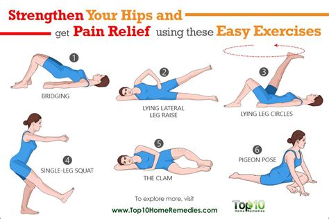 Relieve Pain with These 10 Essential Exercises for Sore Hips