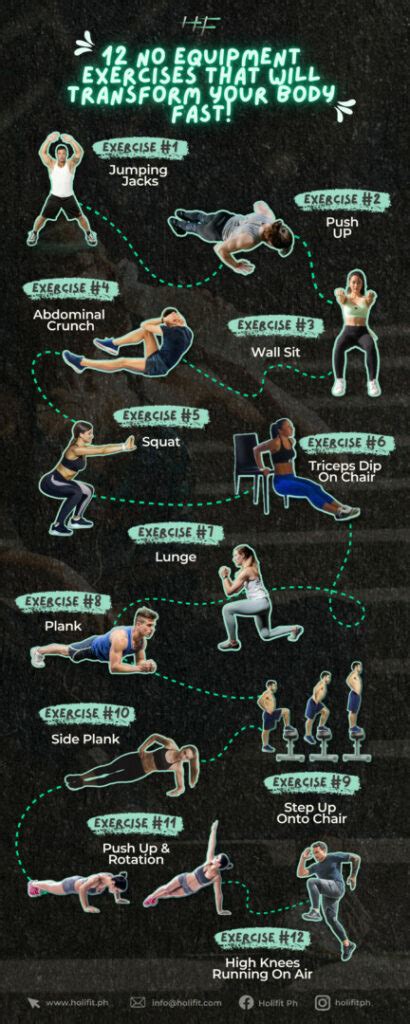 Exercises That Don't Require Equipment