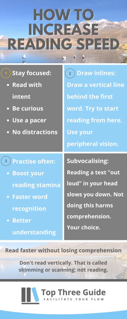 exercises to improve reading speed