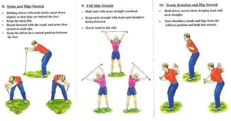 exercises to prepare to play golf