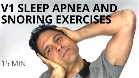exercises to reduce sleep apnea